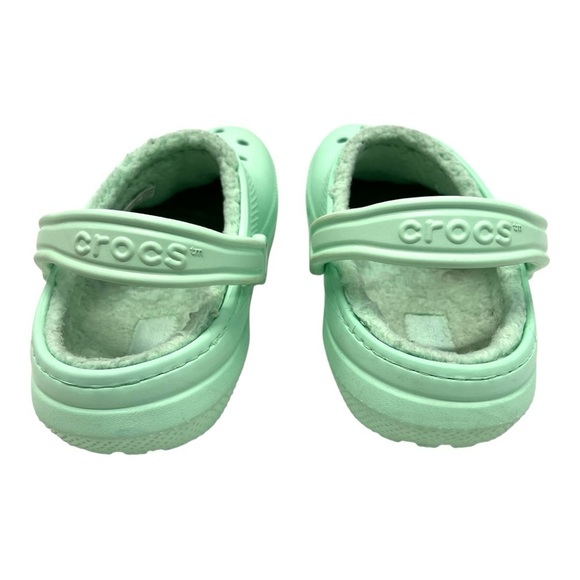 Crocs Classic Lined Comfort Clog Mint Green Casual Men’s 7 - Picture 11 of 16